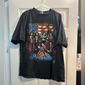 Kiss Alive/Worldwide Tour Shirt 1996 Vintage Black XL